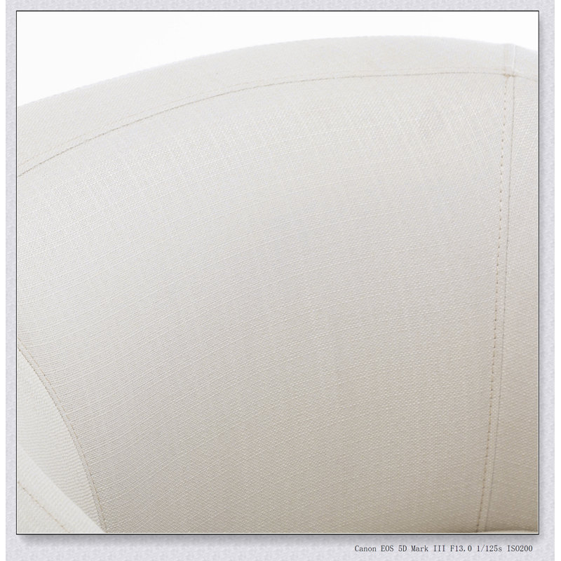 Chaise d'appoint en polyester, Polyester blanc