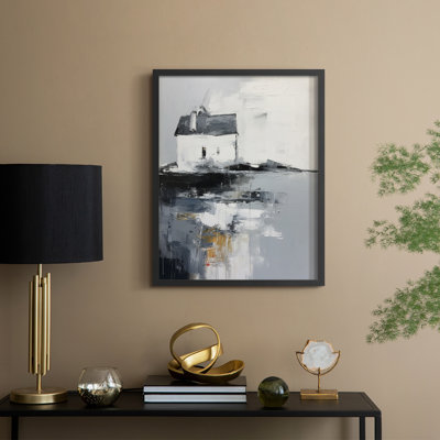 «NAUTICAL Series», reproduction encadrée en bois massif