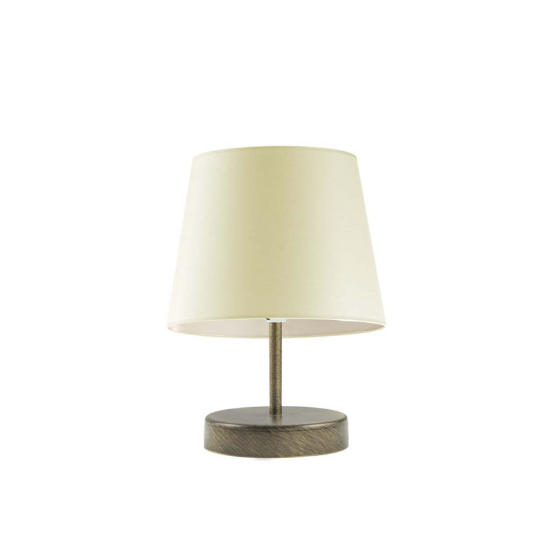 Deok Metal Table Lamp, Old Gold, Gold