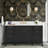 Luka 60 in. Single Sink Bathroom Vanity in Black Oak with Top-117807155-117807156