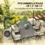 Base de parasol, support de base de parasol de patio rond, base de support de parasol d'extérieur robuste-1675453378