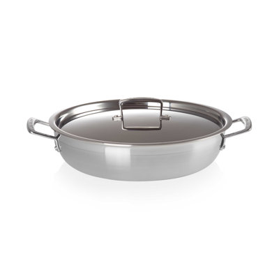 Le Creuset 3-Ply Stainless Steel Non-Stick Shallow Casserole