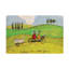 Art mural sur toile tendue - "Takes the Ducks Home" par Sam Toft pour décoration de salon, de chambre à coucher ou de bureau - 30 x 47