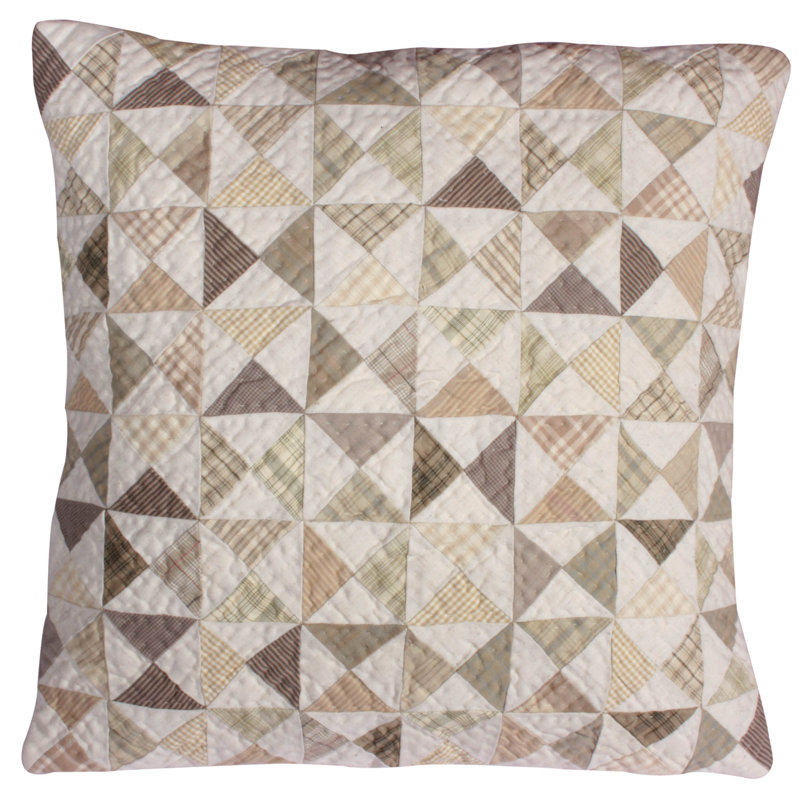 Home Spun Magic Patchwork Square Cushion