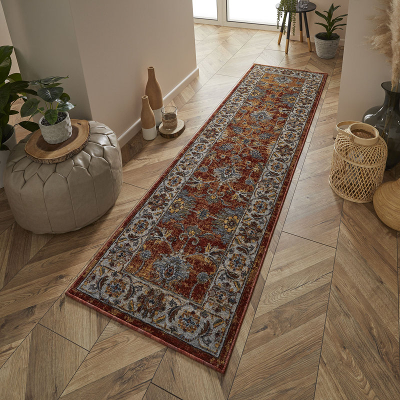 Brecken Oriental Area Rug, Runner 68 x 235cm
