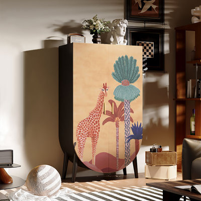 Armoire de rangement de chambre à coucher moderne