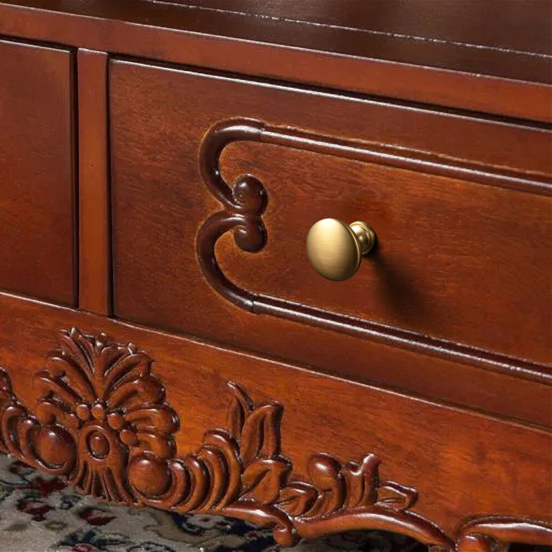 1.18" Mushroom Knob, Champagne Bronze