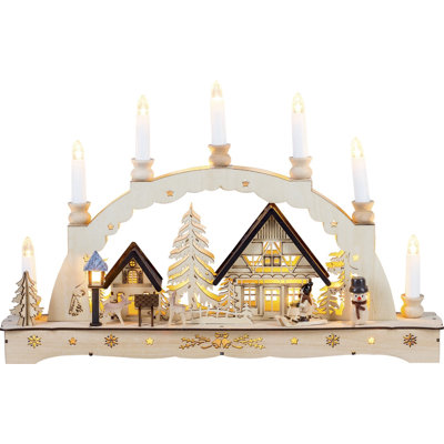 Kerzenbogen Weihnachtsromantik