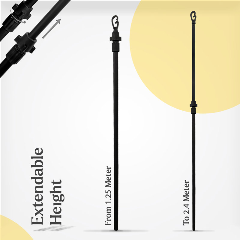 Metal Clothesline Pole