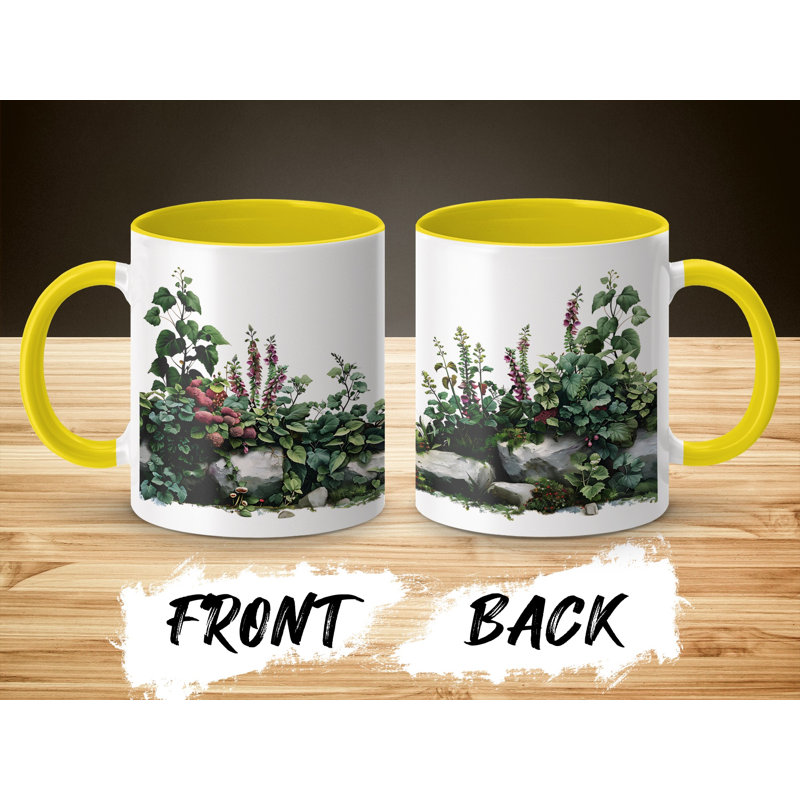 Ceramic Coffee Mug, Yellow