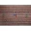 Tapis tribal rayé Gabbeh 3 x 5