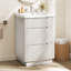 Meuble-lavabo simple 24 po avec comptoir en céramique et meuble-lavabo Mid-Century-1918185499