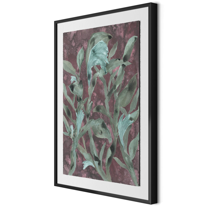 Hymn Of The Wild Painting by Molly Franken, 40" H x 30" W, Black