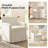 Gosselin 22.5''W Modern Moveable Dining Chair with Storage-1443727740