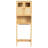66.93'' Toilet Cabinet In Original Wood With Rattan Surface Double Doors