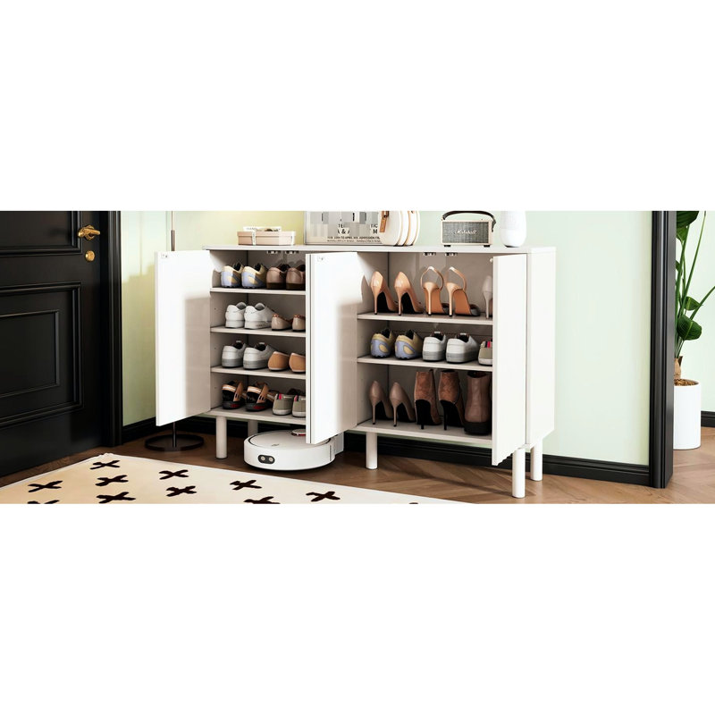 Armoire de rangement Annamaria Minimalist, Blanc