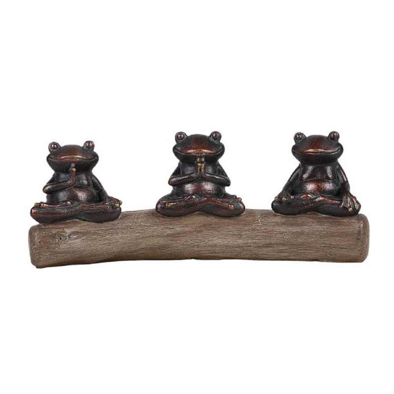 Figurine à grenouilles méditation yoga pose Shirleysburg