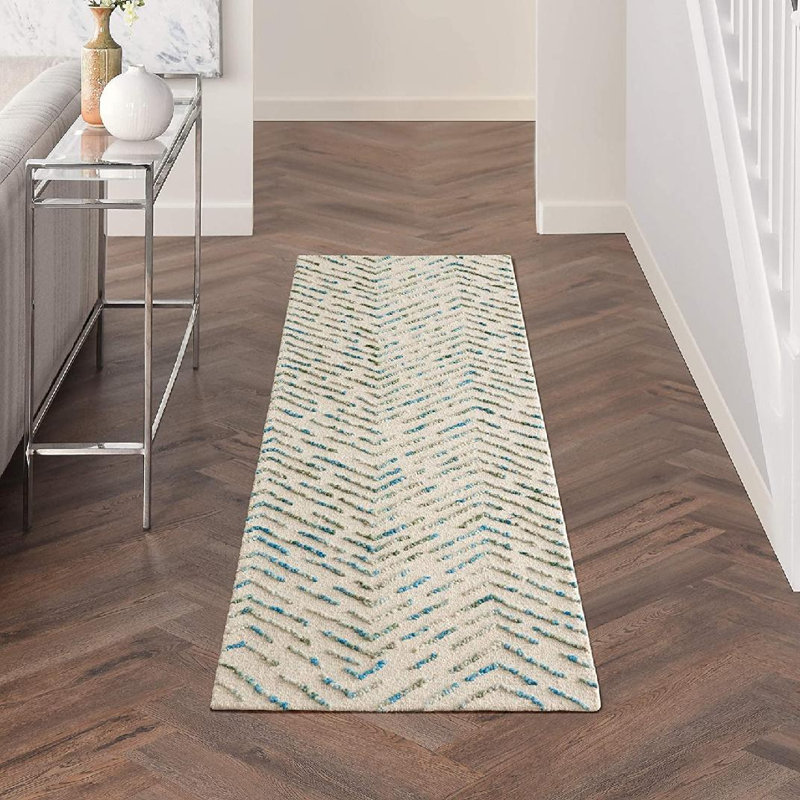 Astto Wool Indoor Rug, Runner 2'3" x 7'6"