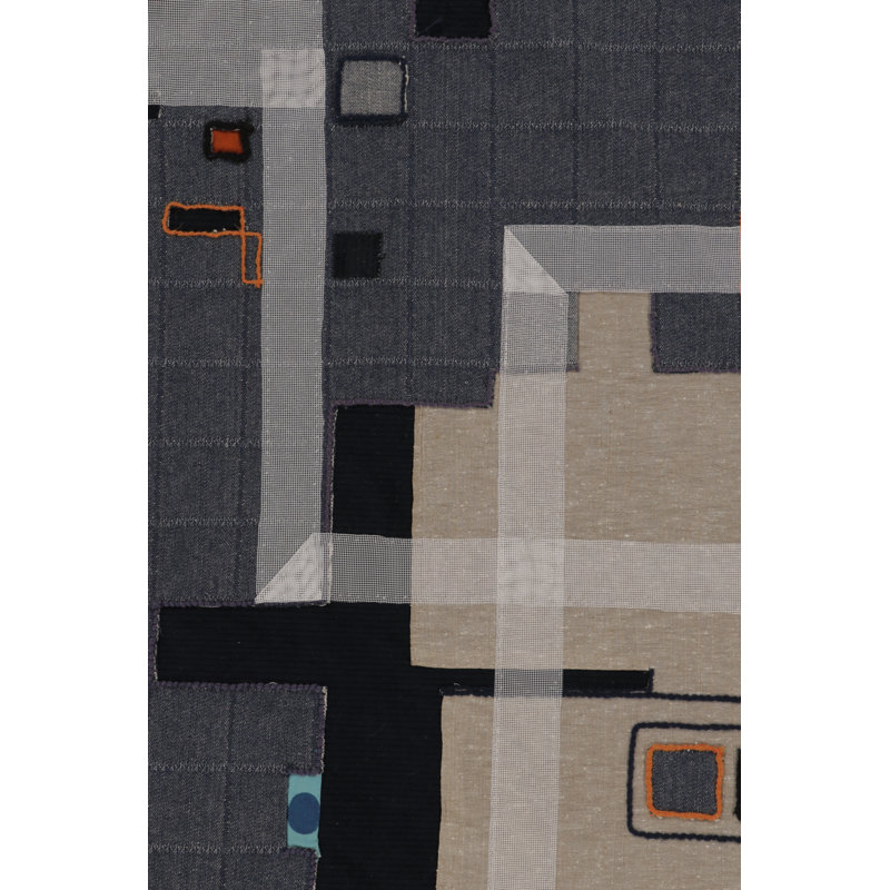 Cotton and Silk Area Rug