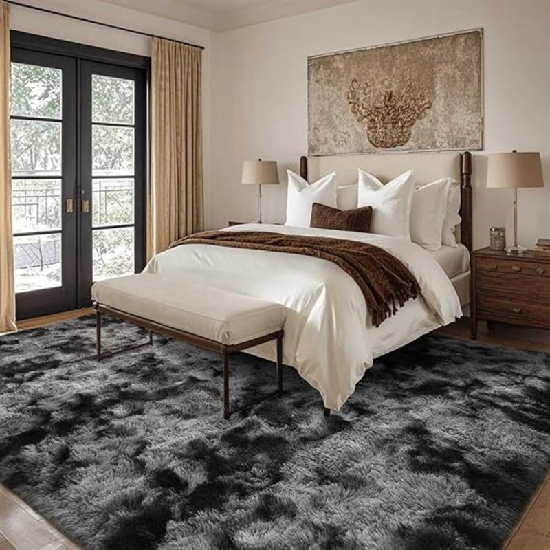 Rugs for Bedroom Soft Cosy Fluffy Rug for Living Room