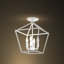 Plafonnier semi-encastré 4 lumières 12 po Drexil-19625453