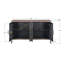 Vintage Wooden Skeleton Door Sideboard