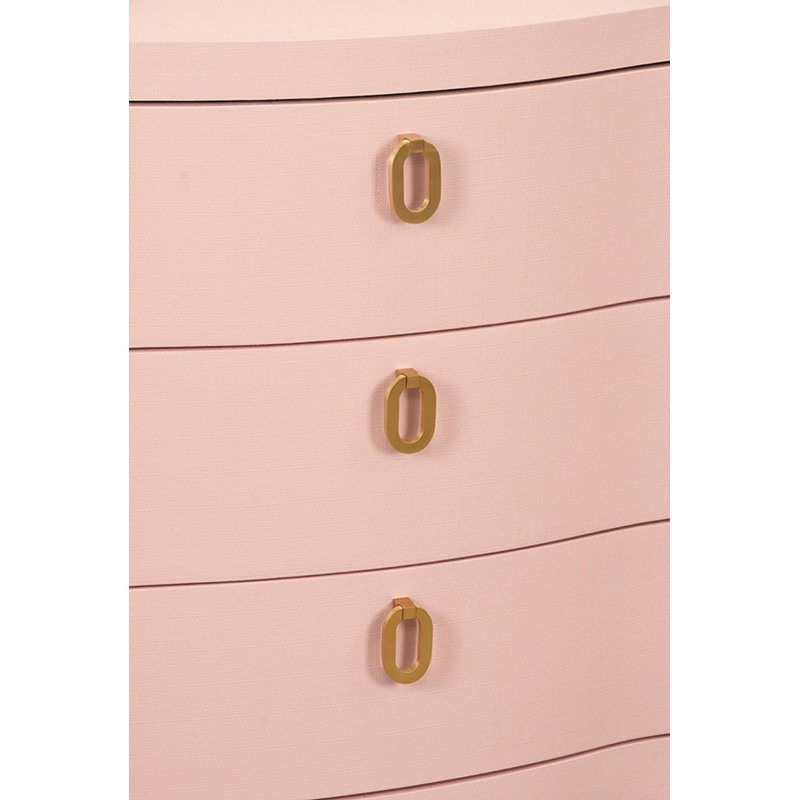 Cora Accent Chest, Pink