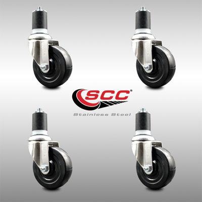 Hard Rubber Casters