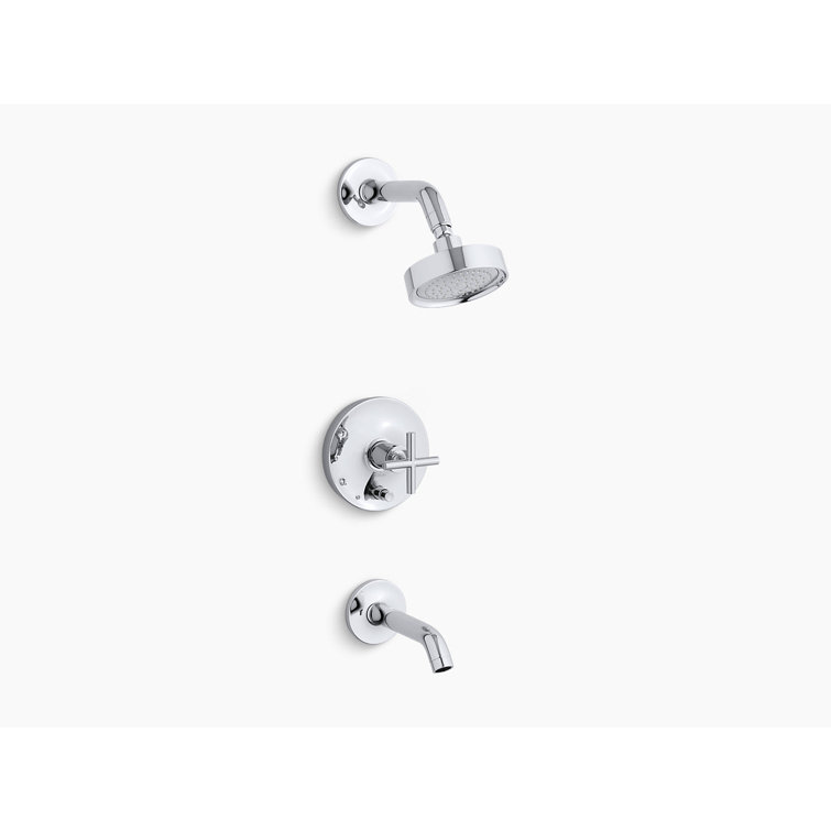Purist® Pressure-Balancing Thermostatic Tub and Shower Faucet