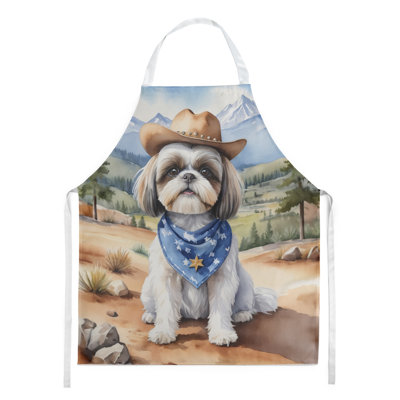 No Pattern Bib Apron