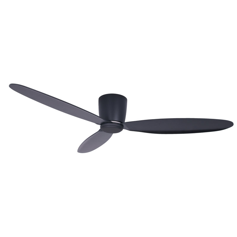 Abordale 132'' Ceiling Fan, Black