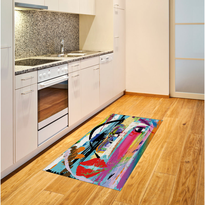 Art High Density Long Fiber Poly Threads Decorative Area Rug Carpet, Rectangle 2'7" x 5'
