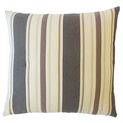 Yeriel Striped Reversible Throw Pillow