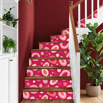 Peel and Stick Wallpaper Contact Paper creative leopard seamless pink color Self Adhesive and Removable 24in x 118in(60x300cm)