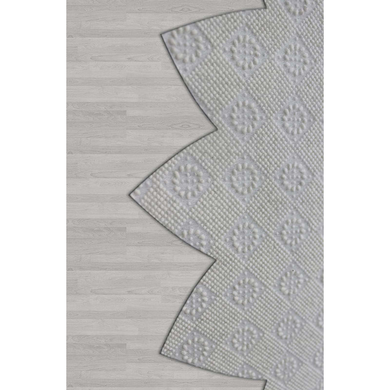 Stylish Hall Carpet (2.6 x 4.9 ft), 100% Polyester, 650 g/m² | Antibacterial, Non-Slip Underside, 0.3 in Pile Height | Machine Washable, 3D Digital Printing | Perfect for Entryway, Living Room, and Bedroom Décor