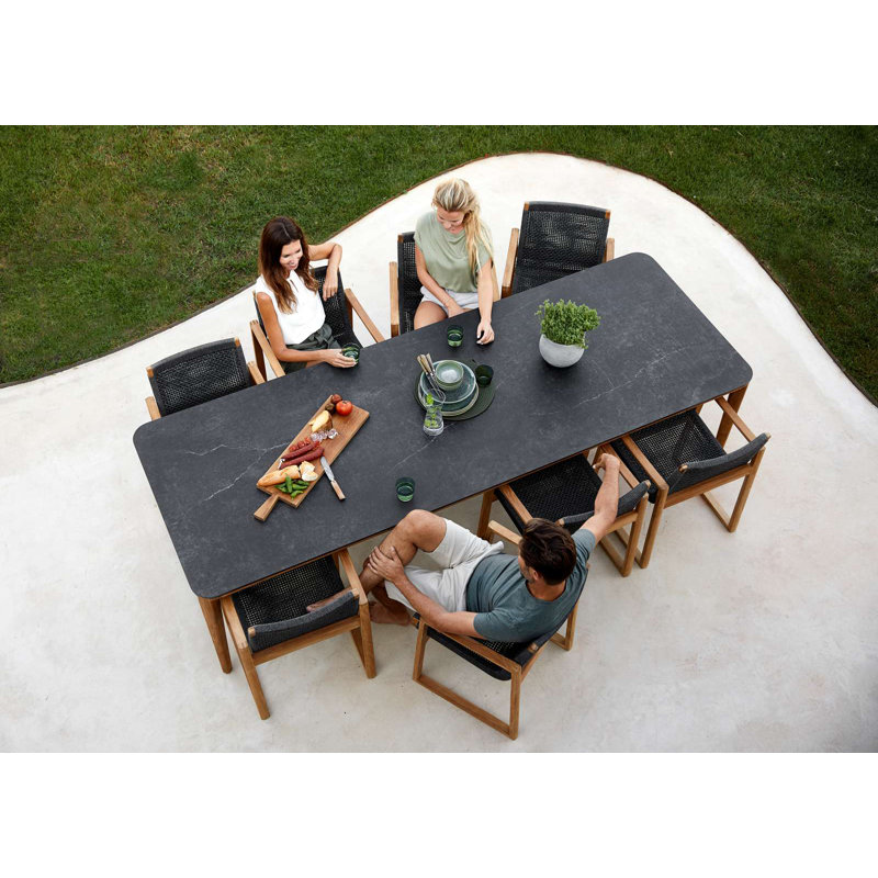 Endless Solid Wood Patio Dining Armchair 