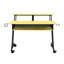 Bureau de studio d'enregistrement de musique avec plateau pour clavier-831586270