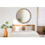 Huldar Glass Flat Wall Mirror