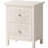 Levera Farmhouse Fully-Assembled 2-Drawer Nightstand, Distressed White-Washed End Table