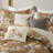 Salara Terracotta Reversible Vintage Floral 7-Piece Cal King Comforter Set-123854441-114350016