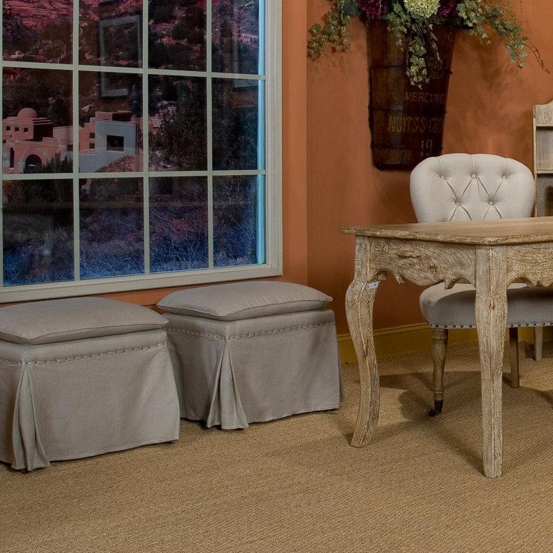 Draped Ottoman