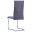 Bindvasini 45cm H Upholstered Cantilever Chair-1358051591
