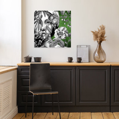 How To Hide In Spring Vintage Flower Portrait Wall Art