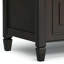 Banc de rangement en bois massif Connaught-2055547289