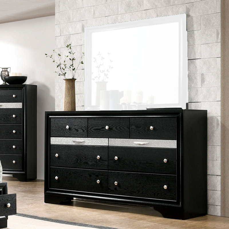 Lewij 63 " W 9 - Drawer Dresser