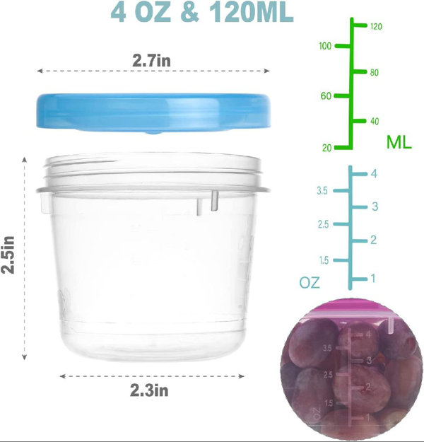 Breastmilk Storage Jar Set