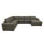 Canapé modulaire en cuir-1853059056