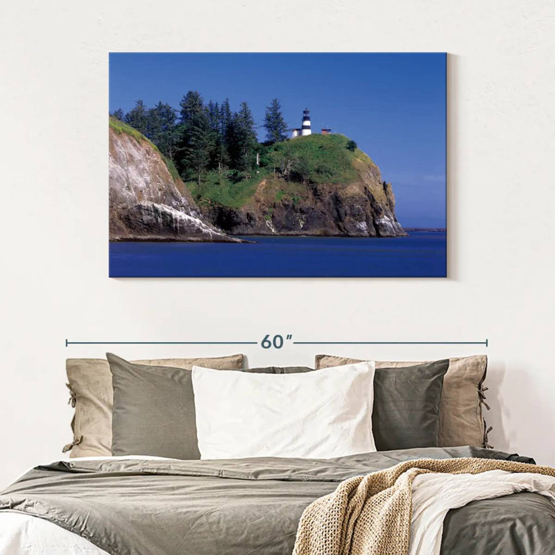 Phare Gillard, côte de Washington, H 32 po x l 48 po