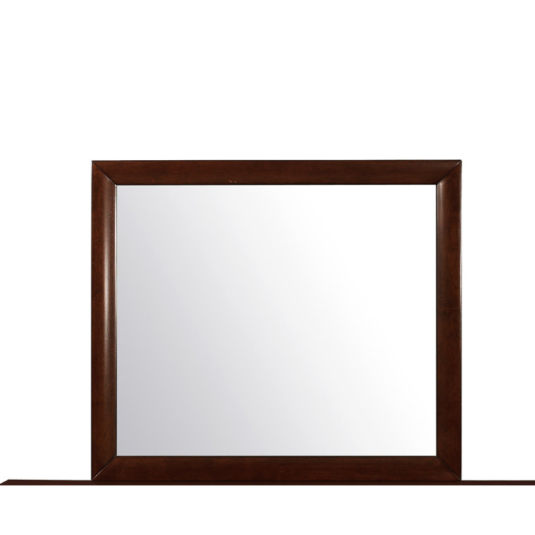 Miroir pour commode rectangulaire