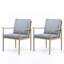 Chaises de salle à manger d'extérieur 2 pièces avec coussins Kashanti-1629242149-1629242170